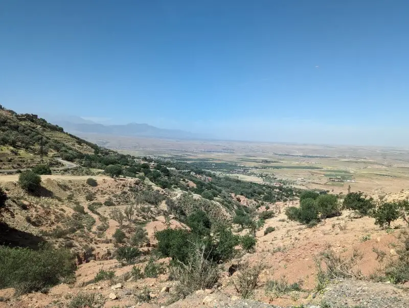 Enroute Atlas Mountain Morocco